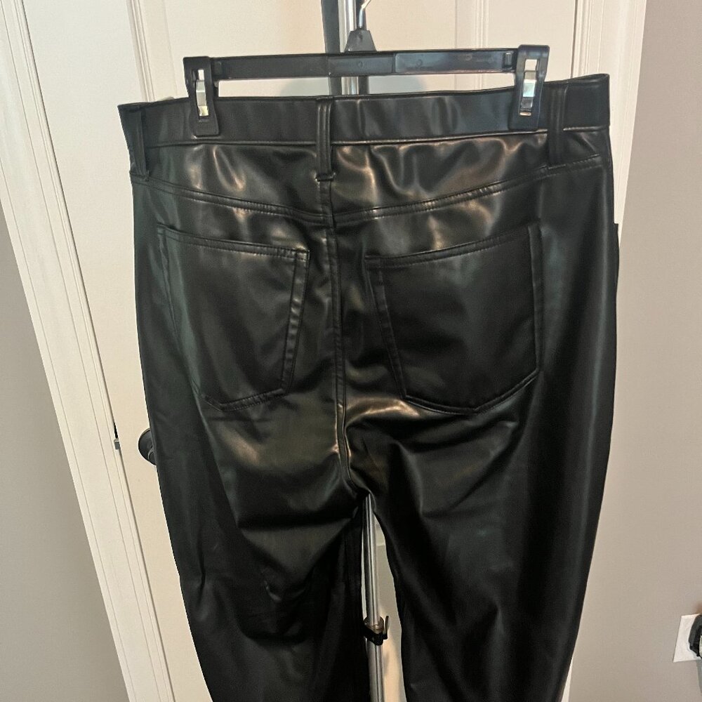 Abercrombie & Fitch Black Leather Pants